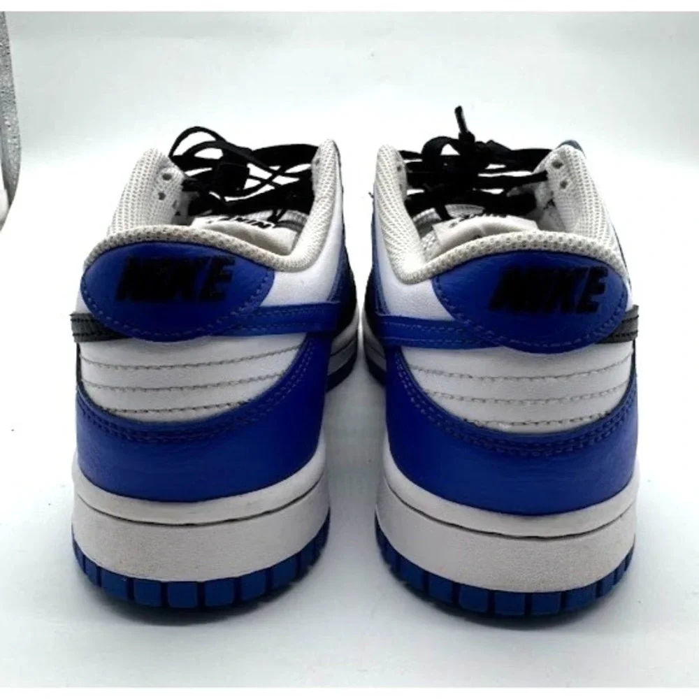 Nike Dunk Low GS White Black Game Royal 2024 HJ9209-400 Youth Size 7Y